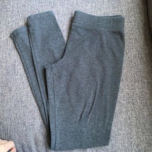 Gray leggings